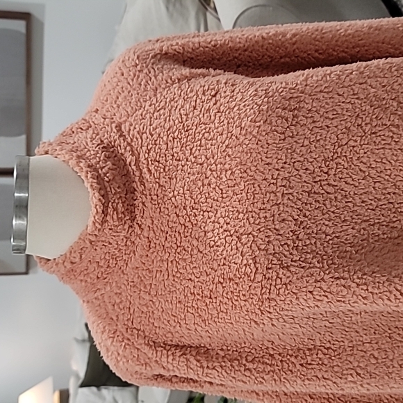 A.N.A. Woman Long Sleeve Mock Neck Teddy Pullover Size 5X - Picture 4 of 13